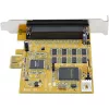 StarTech.com 8-pordiline PCI Express RS232 jadaadapterkaart, PCIe RS232 jadakaart, 16C1050 UART, mitmepordiline jada DB9 kontroller/laienduskaart, 15 kV ESD kaitse, ainult Windowsile – TAA