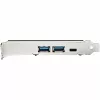 StarTech.com 5-pordine USB PCIe kaart – 10 Gbps USB 3.1 Gen 2 PCIe kaart, 1x USB-C ja 2x USB-A – 1x 2-pordine IDC (sisemine 5 Gbps USB päisepikendus) – USB C PCI Express kontrollerkaart