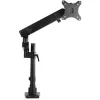 StarTech.com lauale kinnitatav monitorihoidik 2x USB 3.0 pordiga, täisliikuv ühe monitori alus, kuni 34-tollisele (17,6 naela/8 kg) VESA-ekraanile, klamber-/läbiviigukinnitus, mehaaniline vedru