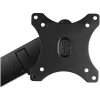 StarTech.com lauale kinnitatav monitorihoidik 2x USB 3.0 pordiga, täisliikuv ühe monitori alus, kuni 34-tollisele (17,6 naela/8 kg) VESA-ekraanile, klamber-/läbiviigukinnitus, mehaaniline vedru