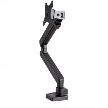 StarTech.com lauale kinnitatav monitori õlg 2 USB 3.0 pordiga, õhuke täisliikuv ühe monitori kinnitus, kuni 34 tolli (17,6 naela/8 kg) VESA ekraan, klambri-/aasakinnitus, mehaaniline vedru