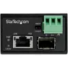 StarTech.com PoE+ tööstuslik fiiber Etherneti meediumimuundur 30W - SFP RJ45-le - ühemoodiline/mitmemoodiline fiiber vask Gigabit Ethernetile - mini/kompaktne suurus - IP-30/ -40 kuni +75°C