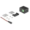 StarTech.com PoE+ tööstuslik fiiber Etherneti meediumimuundur 30W - SFP RJ45-le - ühemoodiline/mitmemoodiline fiiber vask Gigabit Ethernetile - mini/kompaktne suurus - IP-30/ -40 kuni +75°C