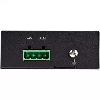 StarTech.com PoE+ tööstuslik fiiber-Ethernet meediakonverter 60W - SFP RJ45-le - ühemoodiline/mitmemoodiline fiiber vask-Gigabit Ethernetile - kompaktne suurus - IP-30/ -40 kuni +75°C