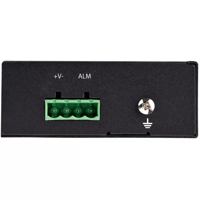 StarTech.com PoE+ tööstuslik fiiber-Ethernet meediakonverter 60W - SFP RJ45-le - ühemoodiline/mitmemoodiline fiiber vask-Gigabit Ethernetile - kompaktne suurus - IP-30/ -40 kuni +75°C