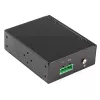 StarTech.com PoE+ tööstuslik fiiber-Ethernet meediakonverter 60W - SFP RJ45-le - ühemoodiline/mitmemoodiline fiiber vask-Gigabit Ethernetile - kompaktne suurus - IP-30/ -40 kuni +75°C