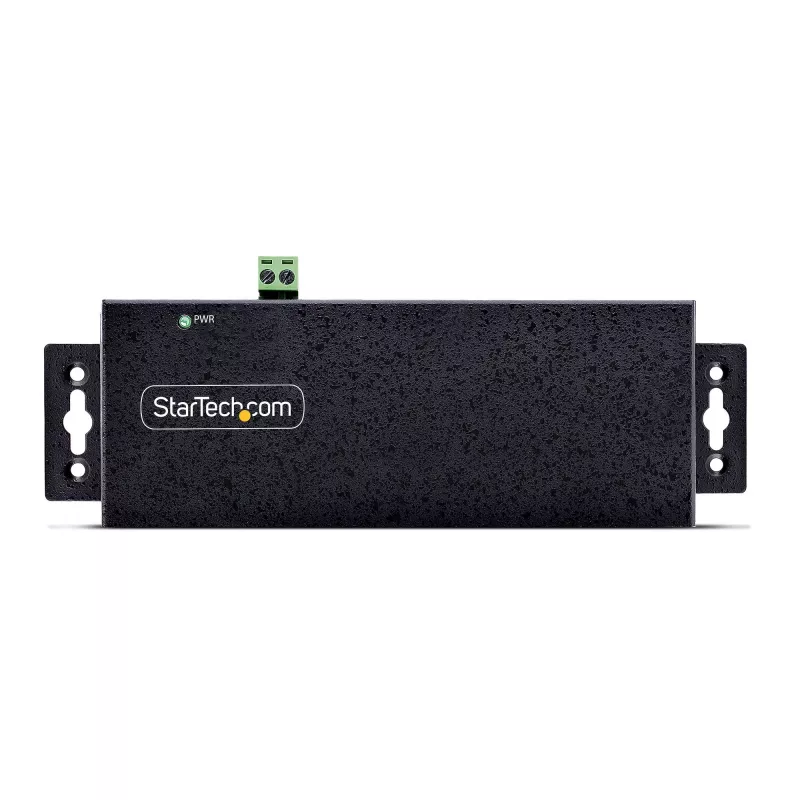 StarTech.com 7-pordiline tööstuslik USB 10 Gbps jaotur toiteadapteriga, metallist, paigaldatav, 5x USB-A ja 2x USB-C allavooluporti, ESD-kaitse, toitega USB-jaotur, TAA