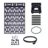 StarTech.com Universal TV Accessory Mount - reguleeritav teleri- ja seinakinnitusklamber - meediapleierid/ruuter/modem/AV-lülitid ja pikendajad/Apple TV - peidetud kaablikarbi kinnitus teleri taha - 5 kg