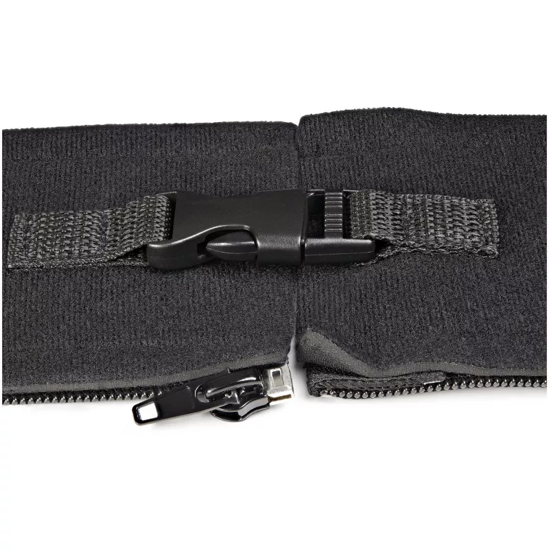 StarTech.com 40-tolline (1m) neopreenist kaablihaldushülss tõmbluku ja pannalaga – 1,2 tolli (3 cm) läbimõõt – arvuti/PC toite/võrgu/AV juhtme kate/haldur – painduv kaablikorraldaja mähis – must