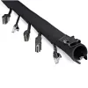 StarTech.com 40-tolline (1m) neopreenist kaablihaldushülss tõmbluku ja pannalaga – 1,2 tolli (3 cm) läbimõõt – arvuti/PC toite/võrgu/AV juhtme kate/haldur – painduv kaablikorraldaja mähis – must