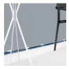 StarTech.com 100 tk kaablisideme kinnitusplaadid isekleepuva teibiga 0,21 tolli (5,5 mm) laiadele sidemetele – nailonist/plastist tõmblukuga kinnitusplaadid – elektri-/võrgukaabli mähiskinnitused / 94V-2 tule- ja UL-hinnatud TAA