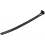 StarTech.com 6-tollised (15 cm) korduvkasutatavad kaablisidemed - 1/4 tolli (7 mm) laiad, 1-3/8 tolli (35 mm) kimbu läbimõõt, 50 naela (22 kg) tõmbetugevus, avatavad nailonsidemed, sise-/välistingimustesse, 94V-2/UL loetletud, 100 tk pakend - Must