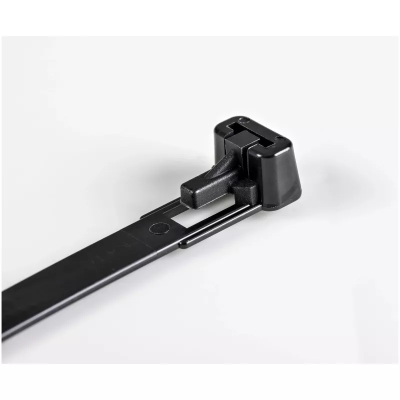StarTech.com 8 tolli (20 cm) korduvkasutatavad kaablisidemed – 1/4 tolli (7 mm) laiad, 1-7/8 tolli (50 mm) kimbu läbimõõt, 50 naela (22 kg) tõmbetugevus, vabastatavad nailonsidemed, sise-/välistingimustes, 94V-2/UL loetletud, 100 tk pakend – must