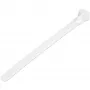 StarTech.com 5 tolli (12 cm) korduskasutatavad kaablisidemed – 1/4 tolli (7 mm) laiad, 1-1/8 tolli (30 mm) kimbu läbimõõt, 50 naela (22 kg) tõmbetugevus, vabastatavad nailonsidemed, sise-/välistingimustesse, 94V-2/UL loetletud, 100 tk pakend – valge