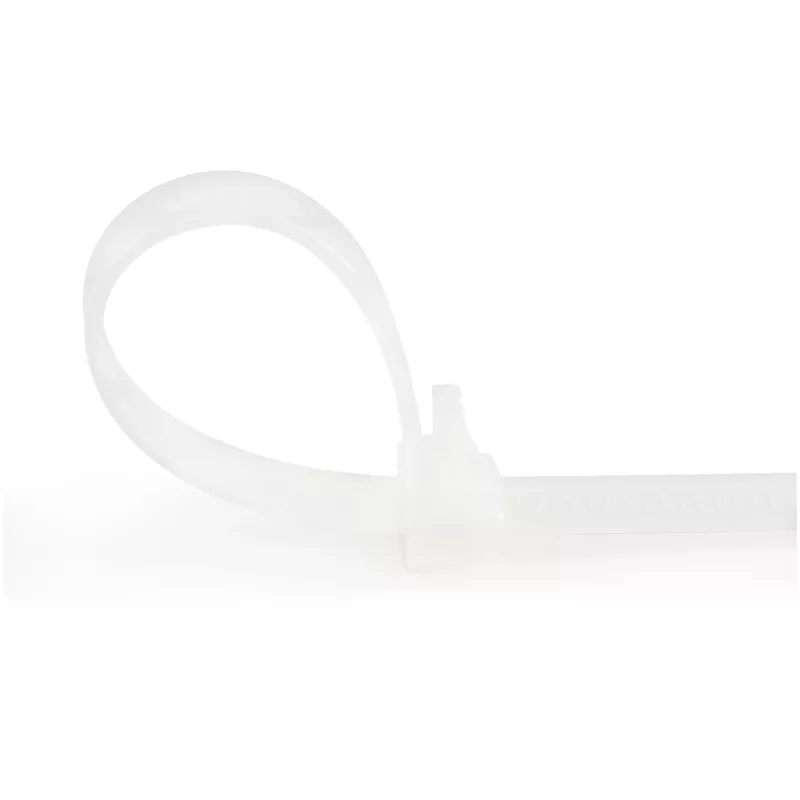 StarTech.com 5 tolli (12 cm) korduskasutatavad kaablisidemed – 1/4 tolli (7 mm) laiad, 1-1/8 tolli (30 mm) kimbu läbimõõt, 50 naela (22 kg) tõmbetugevus, vabastatavad nailonsidemed, sise-/välistingimustesse, 94V-2/UL loetletud, 100 tk pakend – valge