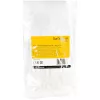 StarTech.com 5 tolli (12 cm) korduskasutatavad kaablisidemed – 1/4 tolli (7 mm) laiad, 1-1/8 tolli (30 mm) kimbu läbimõõt, 50 naela (22 kg) tõmbetugevus, vabastatavad nailonsidemed, sise-/välistingimustesse, 94V-2/UL loetletud, 100 tk pakend – valge