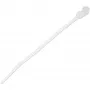 StarTech.com 4 tolli (10 cm) kaablisidemed kinnitusauguga – 1/16 tolli (2 mm) lai, 7/8 tolli (24 mm) kimbu läbimõõt, 18 naela (8 kg) tõmbetugevus, nailon 66 iselukustuvad sidemed kruviauguga, UL loetletud, 100 tk pakend