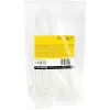 StarTech.com 6-tollised (15 cm) kaablisidemed kinnitusavaga - 1/8 tolli (3 mm) laiad, 1-1/2 tolli (40 mm) kimbu läbimõõt, 40 naela (18 kg) tõmbetugevus, nailon 66 iselukustuvad sidemed kruviauguga, UL loetletud, 100 tk pakend
