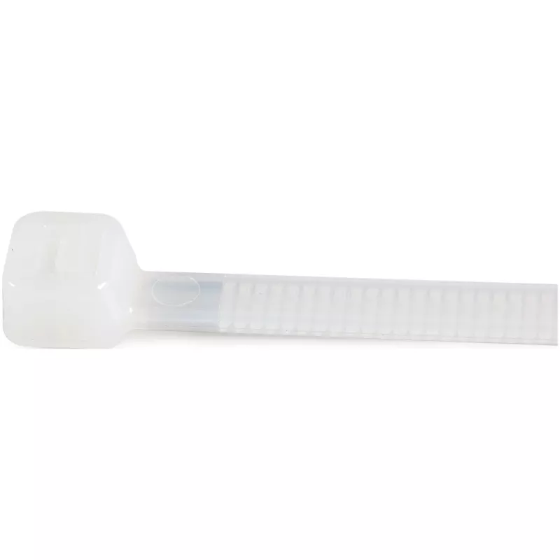 StarTech.com 10 tolli (25 cm) kaablisidemed – 1/8 tolli (4 mm) laius, 2-5/8 tolli (68 mm) kimbu läbimõõt, 50 naela (22 kg) tõmbetugevus, nailonist iselukustuvad tõmbsidemed kumera otsaga – 94V-2/UL loetletud, 100 tk pakend – valge