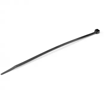 StarTech.com 8 tolli (20 cm) kaablisidemed – 1/8 tolli (4 mm) laiad, 2 1/8 tolli (55 mm) kimbu läbimõõt, 50 naela (22 kg) tõmbetugevus, nailonist iselukustuvad kaablisidemed kumera otsaga – 94V-2/UL loetletud, 100 pakk – must