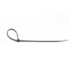 StarTech.com 8-tolline (20cm) kaabliside - 1/8 tolli (4mm) lai, 2-1/8 tolli (55mm) kimbu läbimõõt, 22,7 kg tõmbetugevus, nailonist iselukustuv kaabliside kumera otsaga - 94V-2/UL loetletud, 1000 pakis - Must