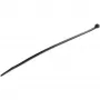 StarTech.com 10 tolli (25 cm) kaablisidemed - 1/8 tolli (4 mm) laiad, 2-5/8 tolli (68 mm) kimbu läbimõõt, 50 naela (22 kg) tõmbetugevus, nailonist iselukustuvad tõmblukuga sidemed kumera otsaga - 94V-2/UL loetletud, 100 tk pakend - Must