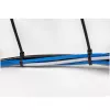 StarTech.com 10 tolli (25 cm) kaablisidemed - 1/8 tolli (4 mm) laiad, 2-5/8 tolli (68 mm) kimbu läbimõõt, 50 naela (22 kg) tõmbetugevus, nailonist iselukustuvad tõmblukuga sidemed kumera otsaga - 94V-2/UL loetletud, 100 tk pakend - Must