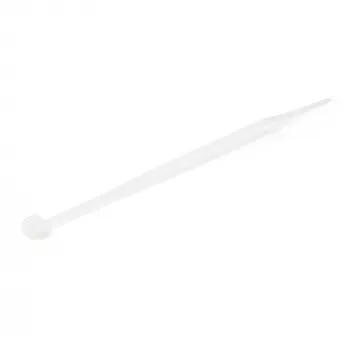 StarTech.com 4 tolli (10 cm) kaablisidemed – 1/16 tolli (2 mm) laiad, 7/8 tolli (22 mm) kimbu läbimõõt, 18 naela (8 kg) tõmbetugevus, nailonist iselukustuvad tõmbsidemed kumera otsaga – 94V-2/UL loetletud, 100 tk pakend – valge