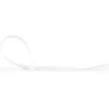 StarTech.com 10-tolline (25 cm) kaablisidemed – 1/8 tolli (4 mm) laiad, 2-5/8 tolli (68 mm) kimbu läbimõõt, 50 naela (22 kg) tõmbetugevus, nailonist iselukustuvad lipsud kumera otsaga, 94V-2/UL loetletud, 1000 tk pakend – valge