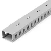 StarTech.com Avatud piluga kaablihaldustrenn koos kattega, 1-1/2 tolli (38 mm) L x 1 toll (25 mm) K – 6,5 jala (2 m) pikkus – 1/4 tolli (8 mm) pilud, PVC võrgukaabli peitja/seina juhtmekanal, max 20 kaablit, UL loetletud