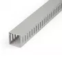 StarTech.com avatud pesaga kaablihaldustrass koos kaanega, 2 tolli (50 mm) lai x 2 tolli (50 mm) kõrge – 6,5 jalga (2 m) pikk – 1/4 tolli (8 mm) pesad, PVC võrgukaabli peidik / seinale kinnitatav juhtmekarp, mahutab kuni 80 kaablit, UL loetletud