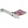 StarTech.com 1-Pordiline USB 3.2 Gen 2x2 PCIe-kaart, USB-C 20Gbps SuperSpeed PCI Express 3.0 x4 kontrollerkaart, USB USB-C adapterkaart, ainult andmeedastus, Windows/macOS/Linux, TAA