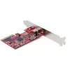 StarTech.com 1-Pordiline USB 3.2 Gen 2x2 PCIe-kaart, USB-C 20Gbps SuperSpeed PCI Express 3.0 x4 kontrollerkaart, USB USB-C adapterkaart, ainult andmeedastus, Windows/macOS/Linux, TAA