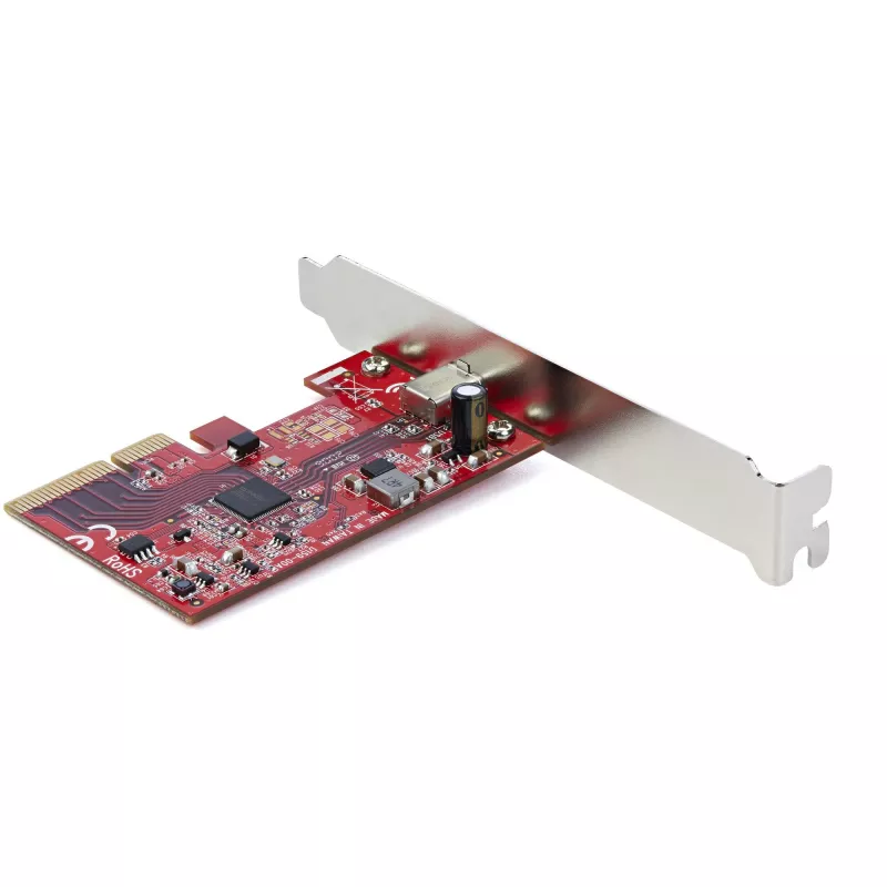 StarTech.com 1-Pordiline USB 3.2 Gen 2x2 PCIe-kaart, USB-C 20Gbps SuperSpeed PCI Express 3.0 x4 kontrollerkaart, USB USB-C adapterkaart, ainult andmeedastus, Windows/macOS/Linux, TAA