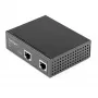 StarTech.com Industrial Gigabit Ethernet PoE-sisestaja - 30W 802.3at PoE+ Midspan 48V-56VDC DIN-liistuga Power over Ethernet sisestaja adapter - -40°C kuni +75°C kaamerad/andurid/WiFi-pääsupunkt