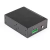 StarTech.com Industrial Gigabit Ethernet PoE-sisestaja - 30W 802.3at PoE+ Midspan 48V-56VDC DIN-liistuga Power over Ethernet sisestaja adapter - -40°C kuni +75°C kaamerad/andurid/WiFi-pääsupunkt