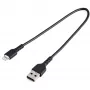 StarTech.com 12tolline (30cm) vastupidav must USB-A kuni Lightning kaabel - tugev vastupidav aramiidkiust USB tüüp A kuni Lightning laadija/sünkroniseerimise toitejuhe - Apple MFi sertifitseeritud iPad/iPhone 12