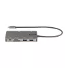 StarTech.com USB-C multipordiadapter – HDMI 4K 30 Hz või VGA reisidokk – 5 Gbps USB 3.0 jaotur (USB-A / USB-C pordid) – 100 W toiteedastus – SD/microSD – GbE – 30 cm kaabel – USB-C minidokk