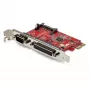StarTech.com PCIe-kaart jada- ja paralleelpordiga – PCI Express komboadapterkaart 1x DB25 paralleelpordi ja 1x RS232 jadapordiga – laiendus-/kontrollerkaart – PCIe printerikaart