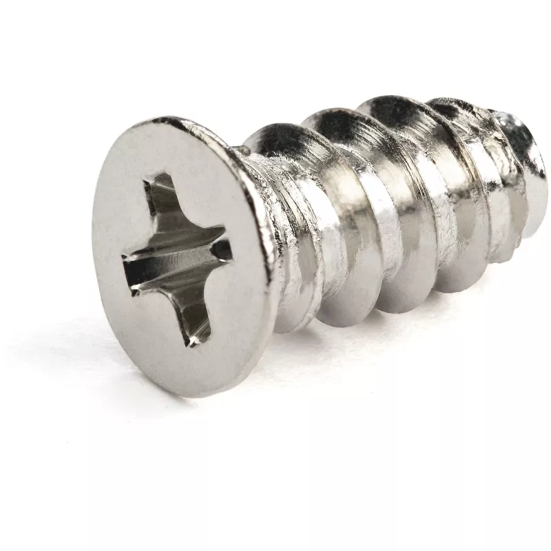 StarTech.com 50-Pack M5 Screws - 10mm Long Computer/PC Case Fan Screws - Self-Tapping Computer Case Fan Mounting Screws - Phillips/lame Head - Fits M5 Fan Holes - Steel Zinc Plated