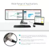 StarTech.com 20 tolli (50 cm) pealmise kruvilukuga USB-C kaabel 10 Gbps – USB 3.1/3.2 Gen 2 USB-C kaabel – 100 W (5 A) Power Delivery laadimine, DP Alt režiim – ühe kruvilukuga, USB-C juhe laadimiseks/sünkroonimiseks