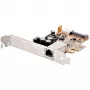 StarTech.com 1 pordiga 2,5 Gbps PoE võrgukaart, PCIe Etherneti kaart RJ45-ga, 30 W 802.3at PoE NIC lauaarvutitele/serveritele, võrgu PoE LAN adapter madala profiiliga kronsteiniga, NBaseT, Windows/Linux