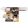 StarTech.com 1 pordiga 2,5 Gbps PoE võrgukaart, PCIe Etherneti kaart RJ45-ga, 30 W 802.3at PoE NIC lauaarvutitele/serveritele, võrgu PoE LAN adapter madala profiiliga kronsteiniga, NBaseT, Windows/Linux