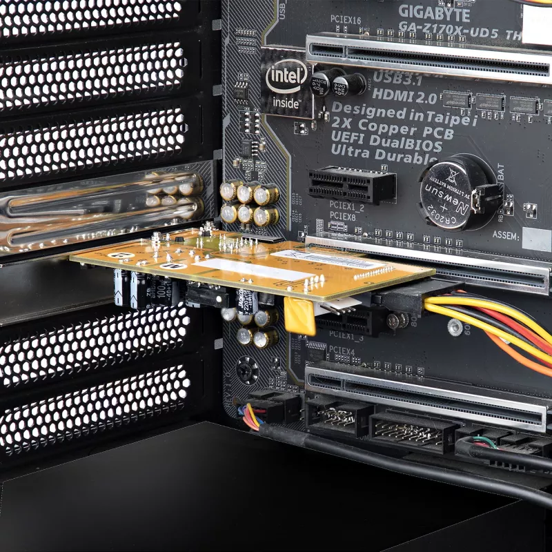 StarTech.com 1 pordiga 2,5 Gbps PoE võrgukaart, PCIe Etherneti kaart RJ45-ga, 30 W 802.3at PoE NIC lauaarvutitele/serveritele, võrgu PoE LAN adapter madala profiiliga kronsteiniga, NBaseT, Windows/Linux