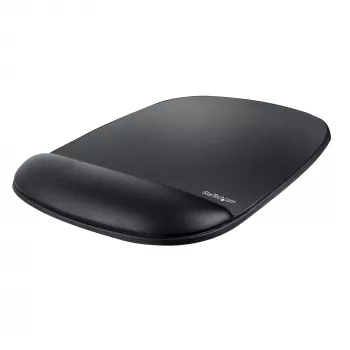 StarTech.com hiirematt randmetoega, 6.7x7.1x 0.8in (17x18x2cm), ergonoomiline hiirematt randmetoega, laua randmepadi libisemiskindla PU-põhjaga, polsterdatud geel-hiirepadi peopesatoega
