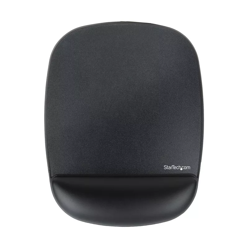 StarTech.com hiirematt randmetoega, 6.7x7.1x 0.8in (17x18x2cm), ergonoomiline hiirematt randmetoega, laua randmepadi libisemiskindla PU-põhjaga, polsterdatud geel-hiirepadi peopesatoega