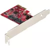 StarTech.com SATA PCIe-kaart - 2 pordiga PCIe SATA-laienduskaart - 6Gbps - täis-/madalprofiil - PCI Express SATA-adapter/kontroller - ASM1062R SATA RAID - PCIe-SATA-muundur