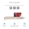 StarTech.com SATA PCIe-kaart - 2 pordiga PCIe SATA-laienduskaart - 6Gbps - täis-/madalprofiil - PCI Express SATA-adapter/kontroller - ASM1062R SATA RAID - PCIe-SATA-muundur