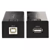 StarTech.com 150m (492ft) USB 2.0 pikendaja üle Cat5e/Cat6 Etherneti kaabli, välise toitega USB pikendaja RJ45/võrgukaabli kaudu, USB üle Etherneti kaabli pikendaja/adapter