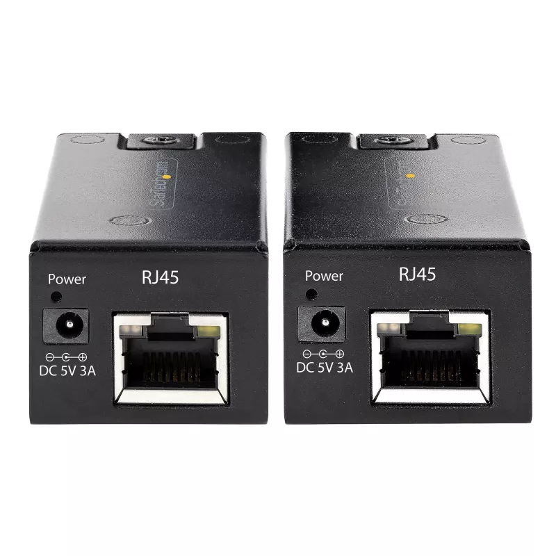 StarTech.com 150m (492ft) USB 2.0 pikendaja üle Cat5e/Cat6 Etherneti kaabli, välise toitega USB pikendaja RJ45/võrgukaabli kaudu, USB üle Etherneti kaabli pikendaja/adapter